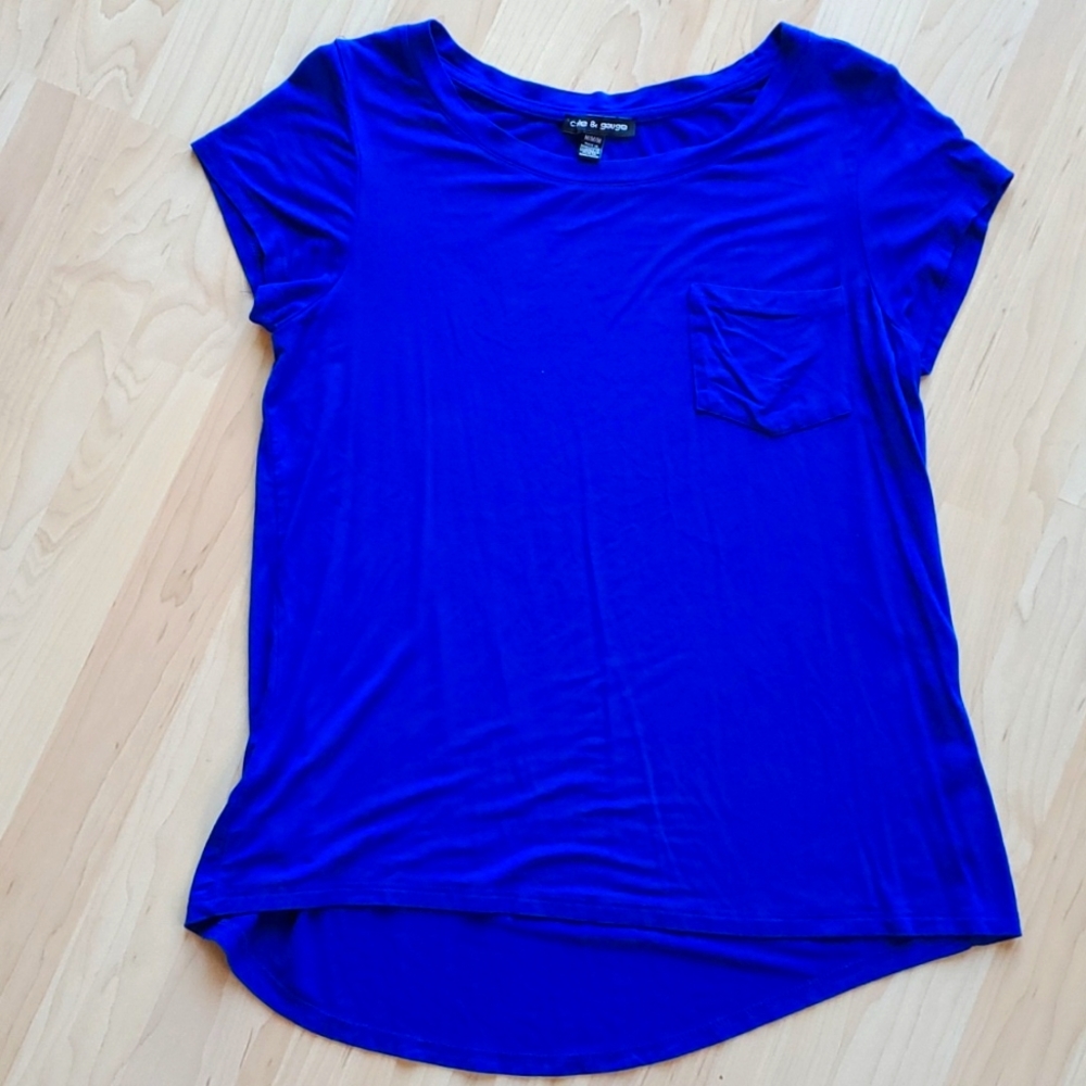Cable & Gauge Royal Blue Pocket Tee